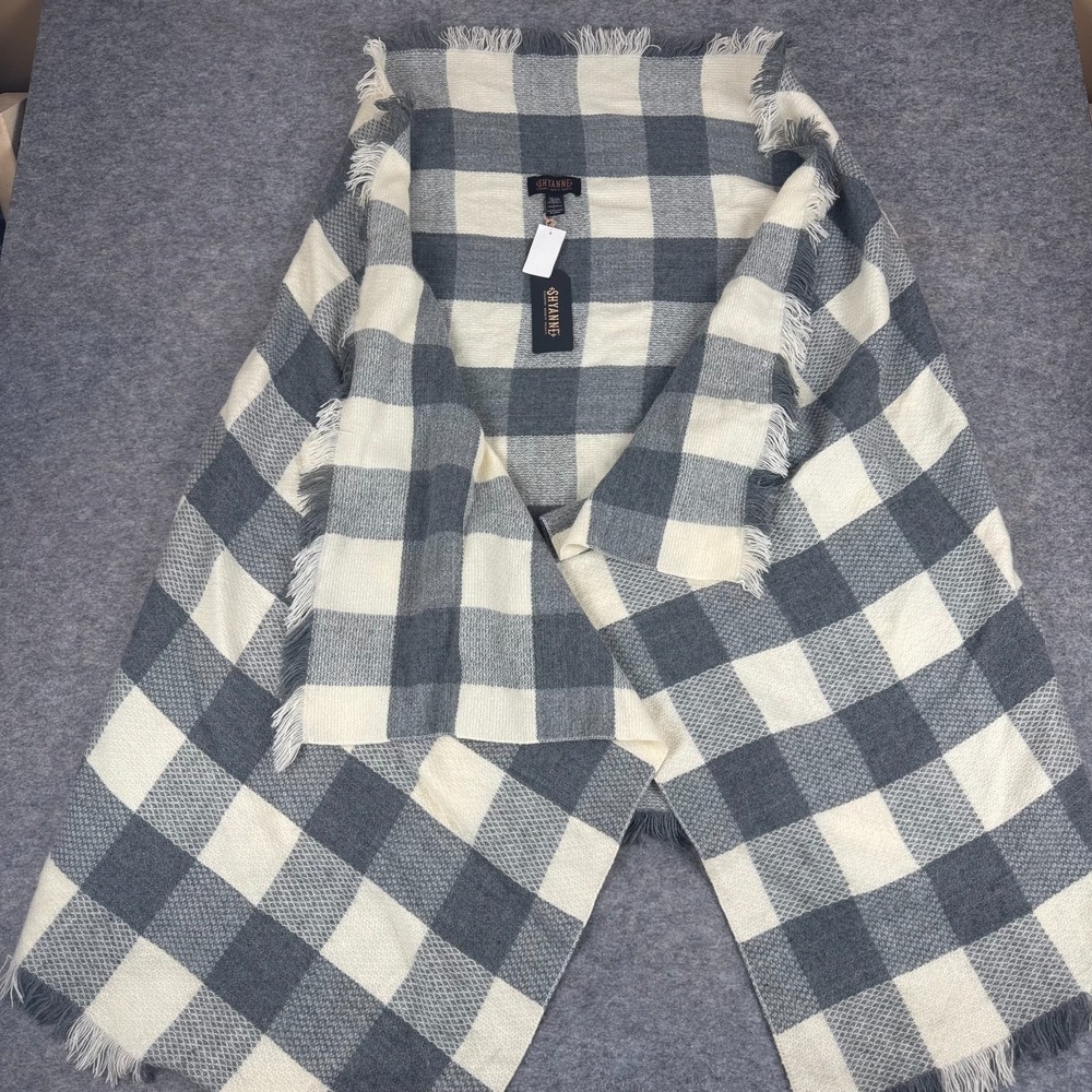 Shyanne One Size Wrap Plaid Acrylic Womens